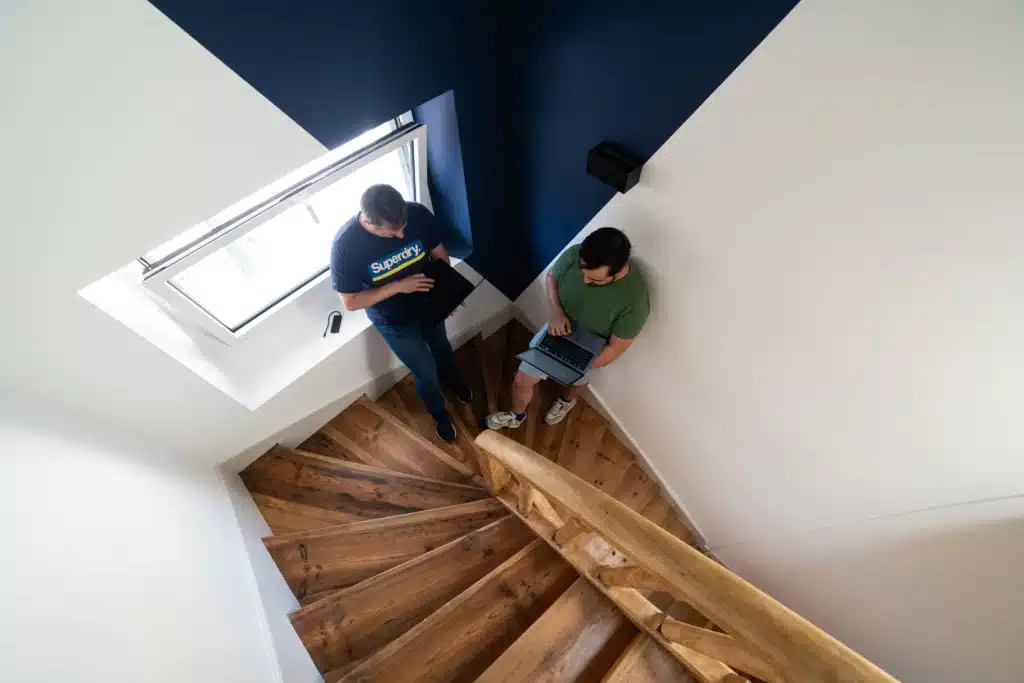 Coworking Angers Gare Escalier 2