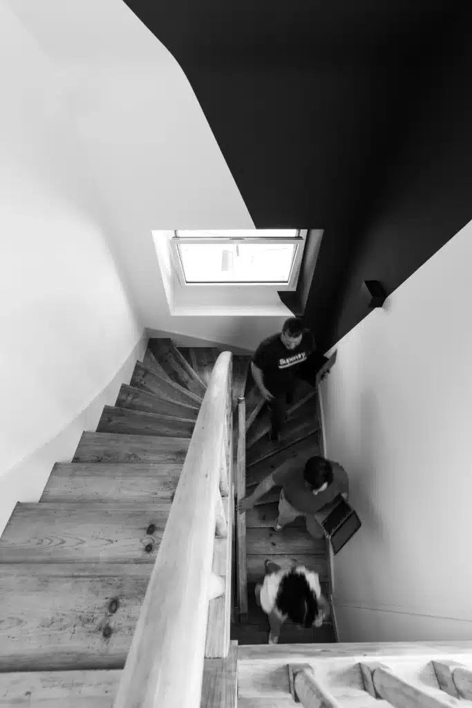 Coworking Angers Gare Escalier 1