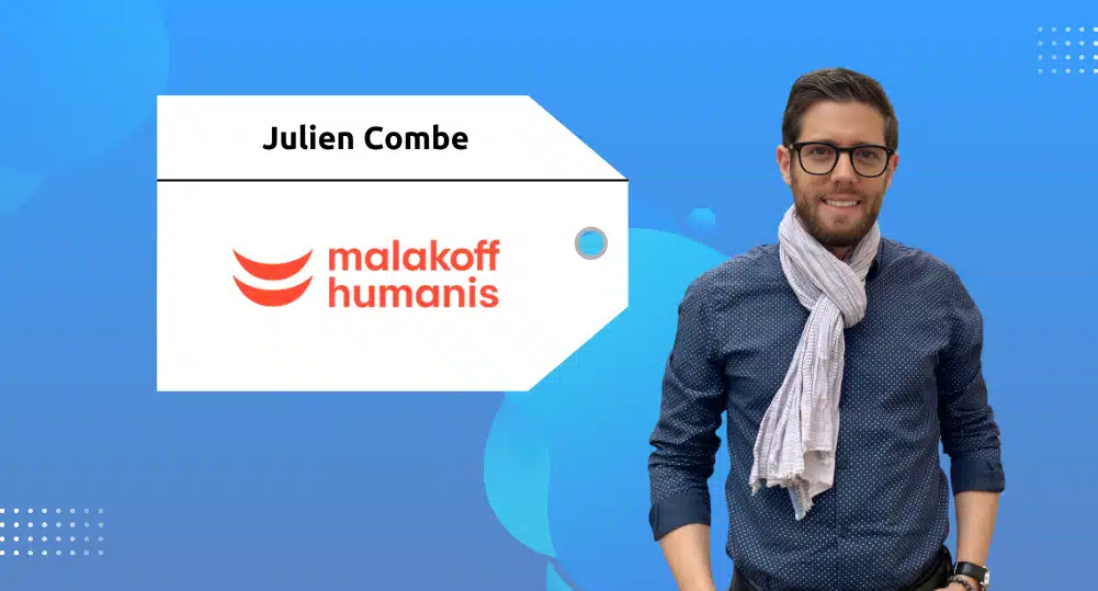Bandeau avec photo de Julien Combre, Agent Malakoff Humanis