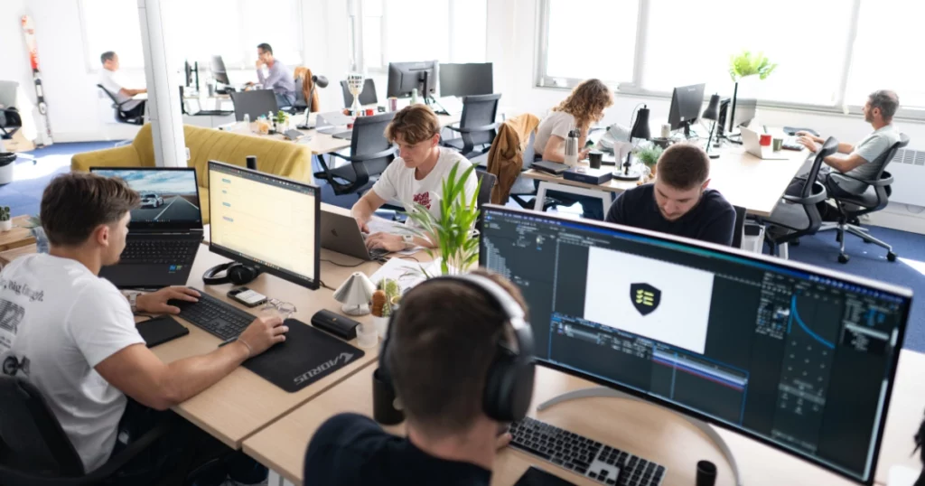 salariés en coworking