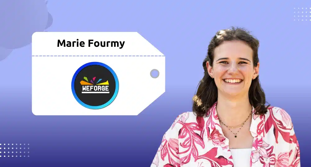 marie fourmy office manager weforge angers